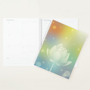 Lotus-Erweckung Hardcover-Tagesplaner Planer