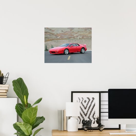 Lotus Esprit S4S Poster (Heimbüro)