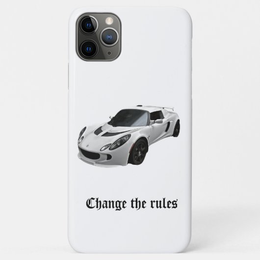 Lotus Exige - Ändern Sie die Regeln Case-Mate iPhone Hülle (Rückseite)