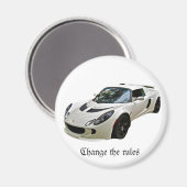Lotus Exige - Ändern Sie die Regeln Magnet (Vorderseite/Rückseite)