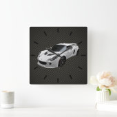 Lotus Exige S Quadratische Wanduhr (Zuhause)