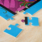 Lotus Fairy Chinese Water Dragon Puzzle (Seite)