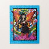 Lotus Fairy Chinese Water Dragon Puzzle (Vertikal)