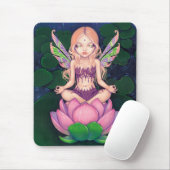 "Lotus-Fee" Mousepad (Mit Mouse)