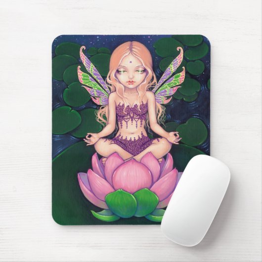 "Lotus-Fee" Mousepad (Mit Mouse)