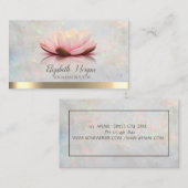 Lotus Festival del film Lotus Visitenkarte (Vorne/Hinten)