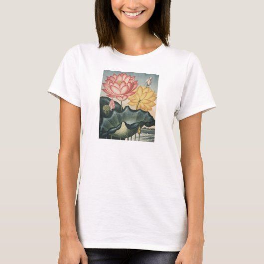 Lotus Fine Art T-Shirt (Vorderseite)