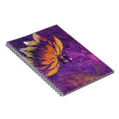 Lotus-Flaum Notizblock (Rechte Seite)