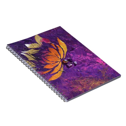 Lotus-Flaum Notizblock (Rechte Seite)