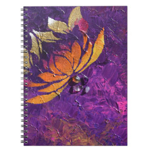 Lotus-Flaum Notizblock