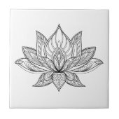 Lotus Fliese (Vorderseite)