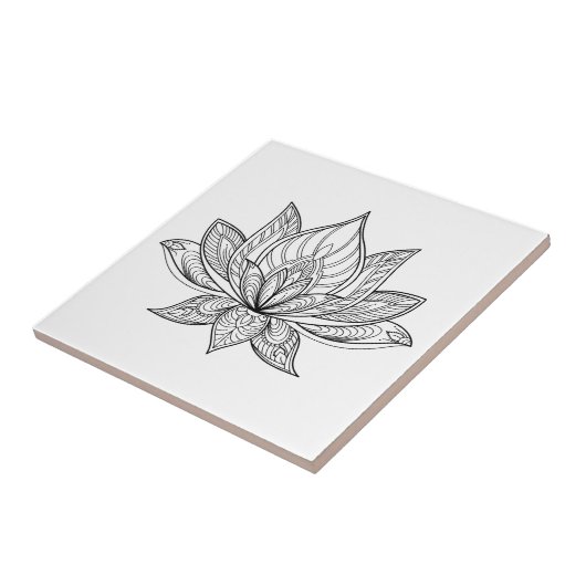 Lotus Fliese (Seite)