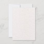 Lotus Floral Freehand Zeichnend Wasserfarbe Karte (Rückseite)