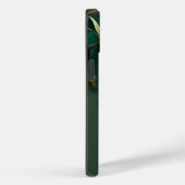 Lotus Floral Pink & Gold | Monogramm Case-Mate iPhone Hülle (Rückseite / Rechts)