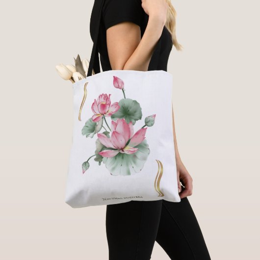 Lotus Flower Design  Tasche (Von Nahem)
