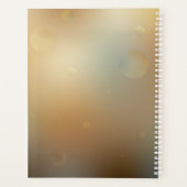 Lotus Flower Hardcover Daily Planner Planer (Rückseite)