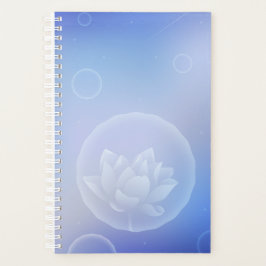 Lotus Flower Hardcover Small Daily Planner Planer