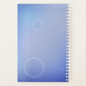 Lotus Flower Hardcover Small Daily Planner Planer (Rückseite)