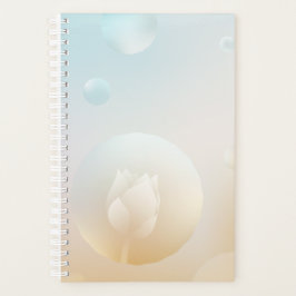 Lotus Flower Hardcover Small Daily Planner Planer
