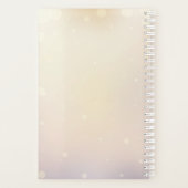 Lotus Flower Hardcover Small Daily Planner Planer (Rückseite)