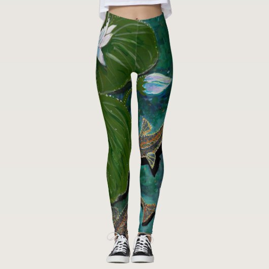 Lotus flower leggings (Vorderseite)