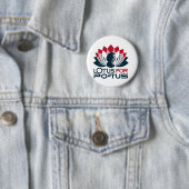 Lotus for POTUS Kamala Harris 2024 Button (Beispiel)
