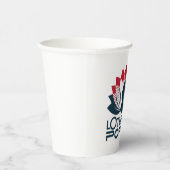 Lotus for POTUS Kamala Harris 2024 Pappbecher (Rechts)