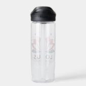 Lotus for POTUS Kamala Harris 2024 Trinkflasche (Rückseite)