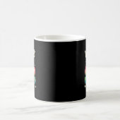 Lotus for Potus Kamala Harris Us Flag Cat Lovers Kaffeetasse (Mittel)