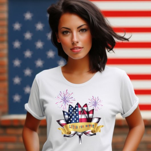 Lotus for POTUS Political T-Shirt