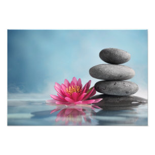 Lotus-Foto-Druck Fotodruck