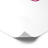 Lotus für Potus Kamala Harris Präsidentschaftskamp Poster (Ecke)