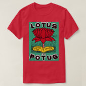 LOTUS FÜR POTUS Kamala T-Shirt (Design vorne)