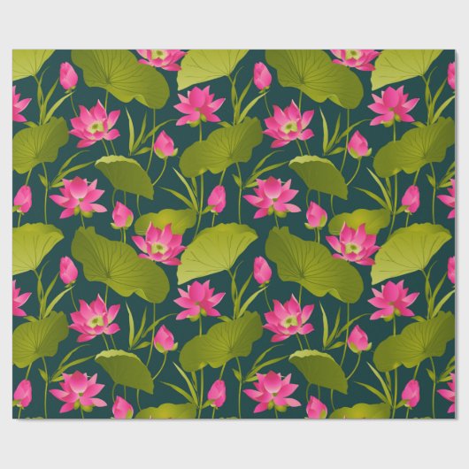 Lotus Garden Geschenkpapier (Flach)