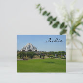 Lotus garden india postkarte (Stehend Vorderseite)