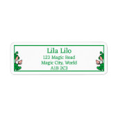 Lotus Garden Personalisiert Rücksendeadresse (Vorne)