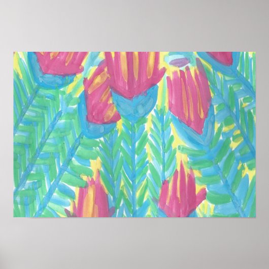 Lotus Garden Poster (Vorne)