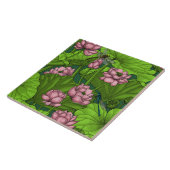 Lotus Garten Fliese (Seite)