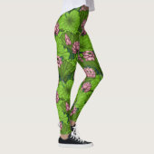 Lotus Garten Leggings (Rechts)