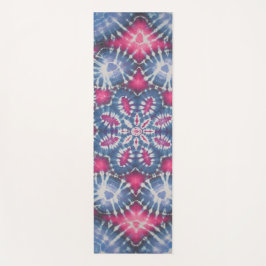 Lotus Gefärbte Krawatte Yogamatte