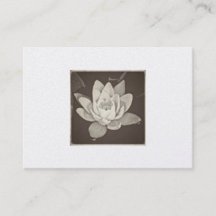 LOTUS-GESCHÄFTSKARTE VISITENKARTE