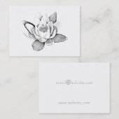 LOTUS-GESCHÄFTSKARTE VISITENKARTE (Vorne/Hinten)