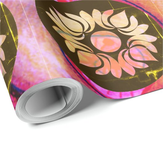 Lotus Geschenkpapier (Rolleneckpunkt)