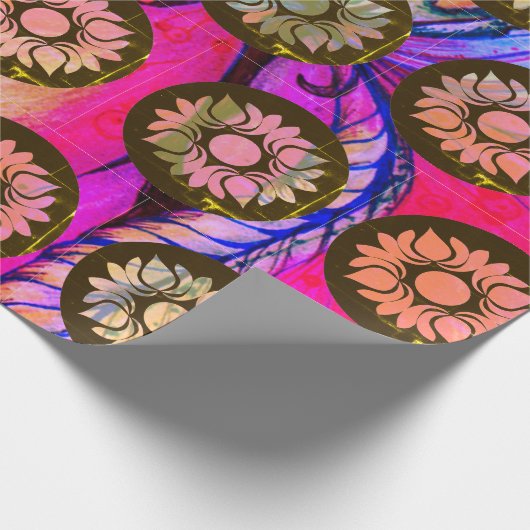 Lotus Geschenkpapier (Ecke)