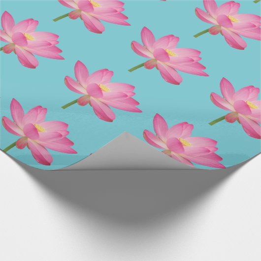Lotus Geschenkpapier (Ecke)