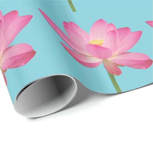 Lotus Geschenkpapier (Rolleneckpunkt)