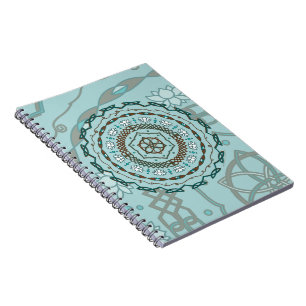 Lotus-Gewebe-Notizbuch Notizblock