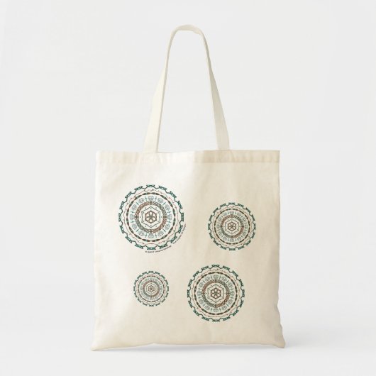 Lotus-Gewebe-Tasche Tragetasche (Vorne)