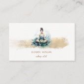 Lotus Girl Visitenkarte (Vorderseite)