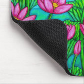 Lotus-Glück II Mousepad (Ecke)